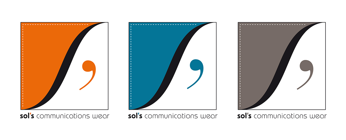 Sol's communications wear - logo proposal