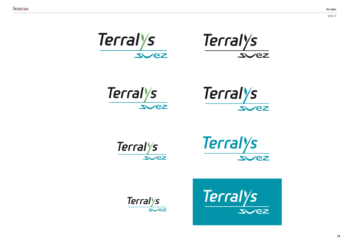 Terralys Suez - logo proposal