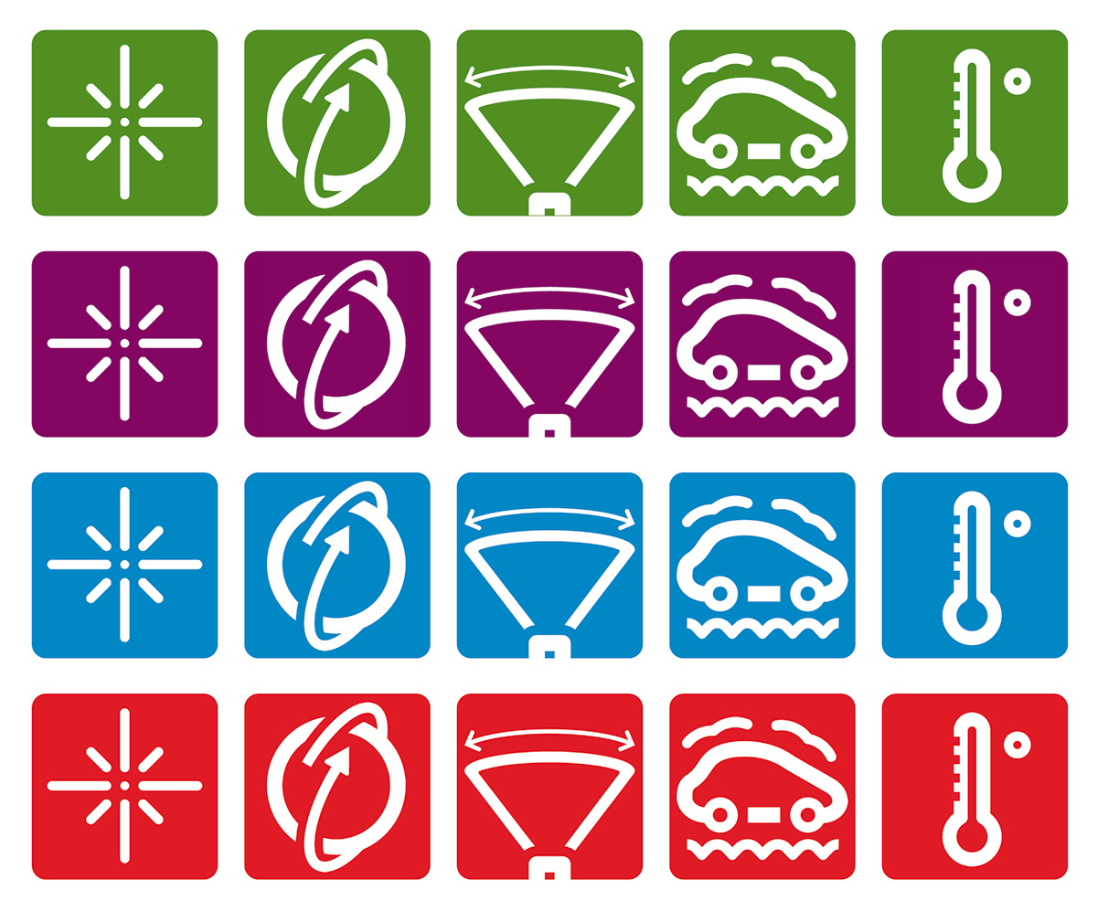Philips LED signaling icons